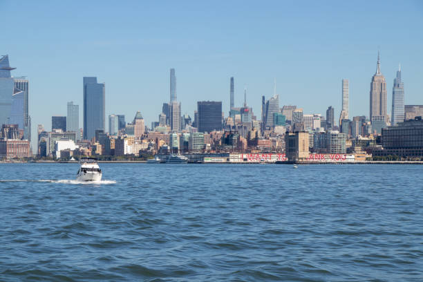 istock Manhattan Skyline from the Hudson River 1456210458