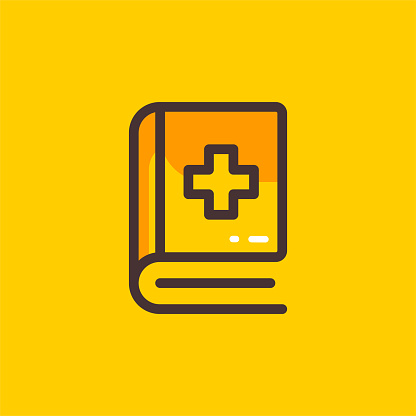 First Aid Handbook Icon Design with Editable Stroke. Suitable for Web Page, Mobile App, UI, UX and GUI design.