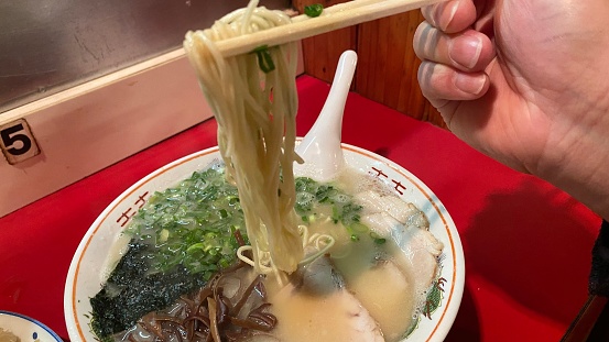 Ramen noodles in Japan