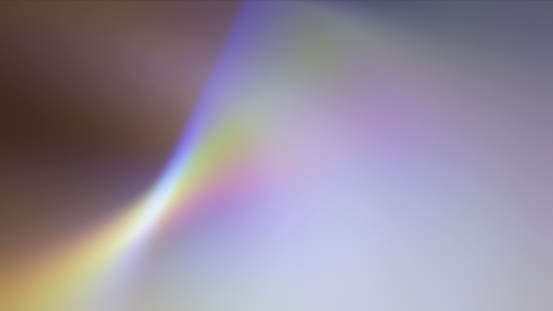 3d Render Abstract Softness Gradient illuminated Rainbow Diamond Color Background, wavy swirl light