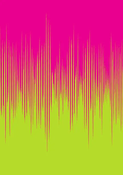 Vector illustration of Vertical Speed Lines Background