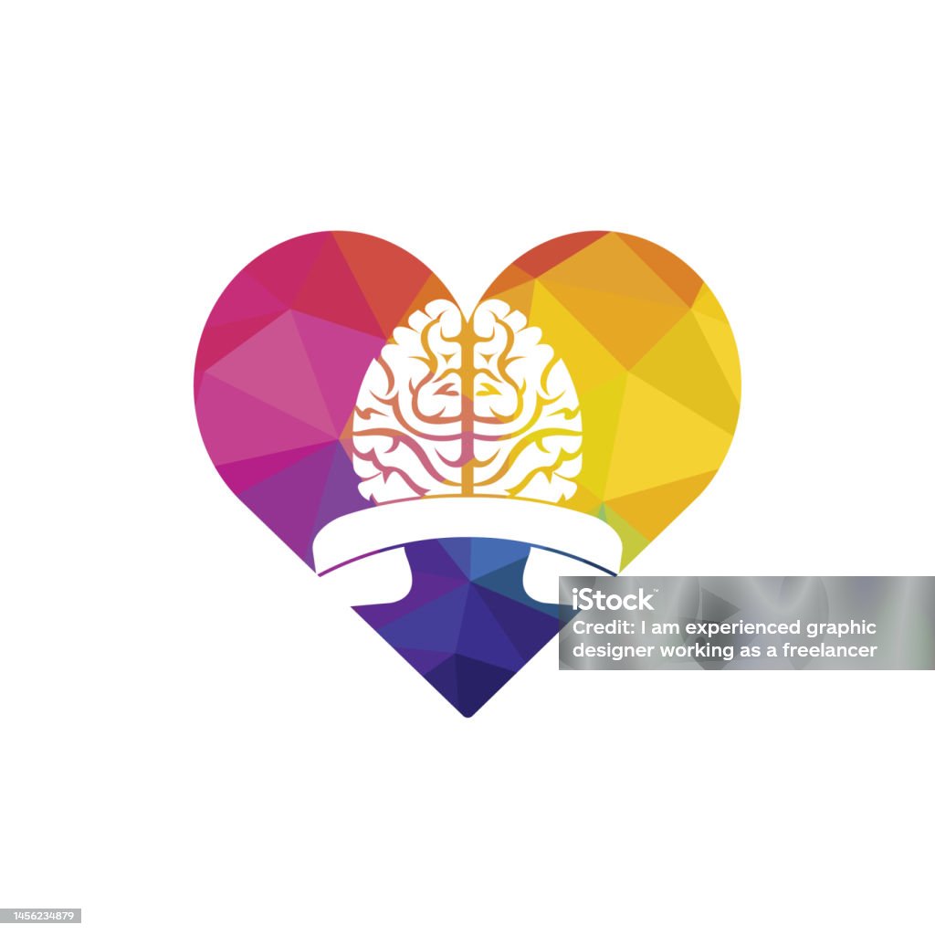 Brain Call Brain Call Vector Symbol Design Template Stock Illustration - Download ...