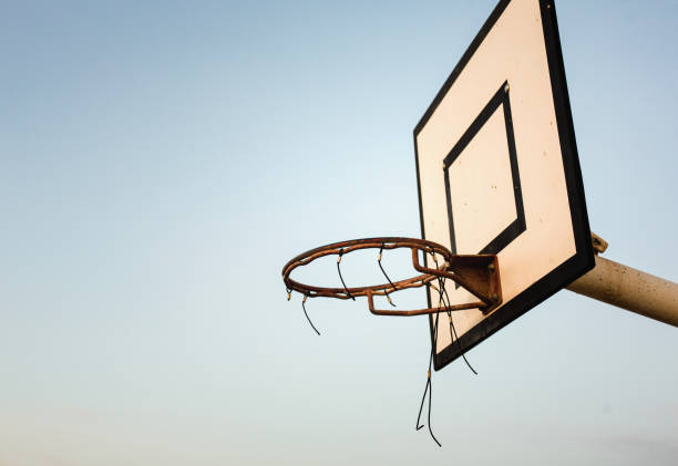 istock Abandoned basketball hoop 1456235837