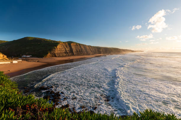 istock Evening and sunset at Praia do Magoito 1456238720