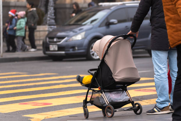 istock Man walking around the city 1456250923