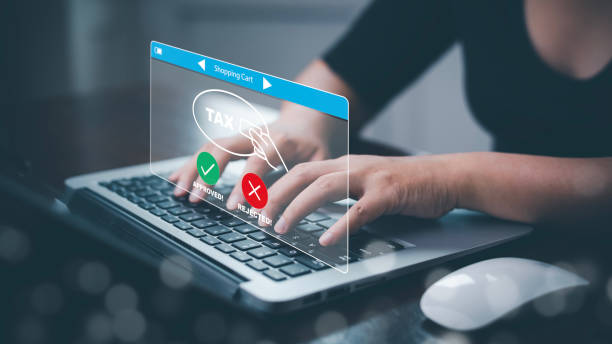 istock Smartphone with Online payment ,Hand touch banking online bill payment Approved concept button, credit card and network connection icon on business technology virtual screen background 1456259498