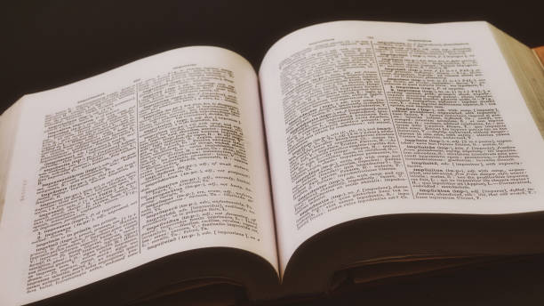 istock close up of Ancient Greek, Latin Dictionary Education, knowledge concept 1456264297