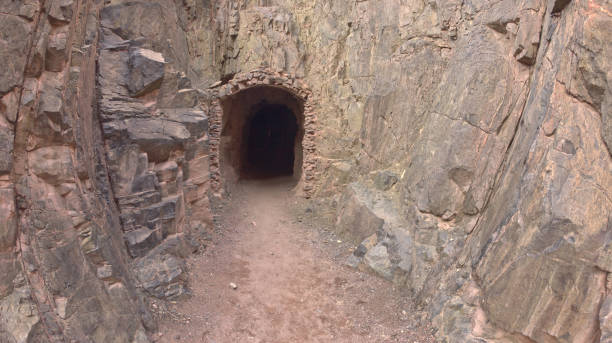 istock Black Bridge Tunnel at Grand Canyon AZ 1456265271