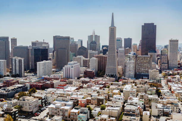 Downtown San Francisco Cityscape - fotografia de stock