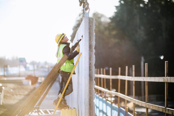 Woman Working In Construction Industry stock photo