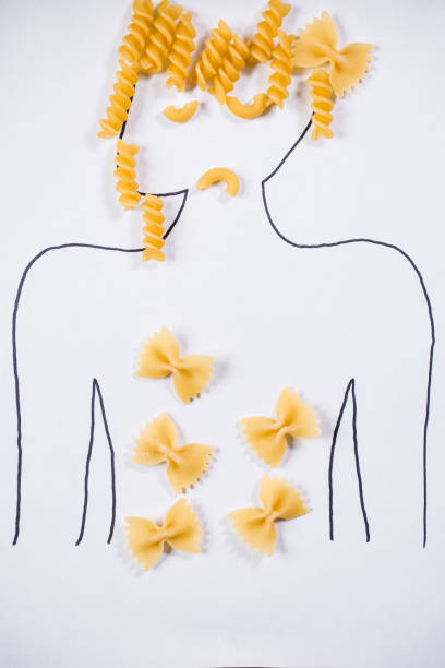istock woman noodle concept 1456278047