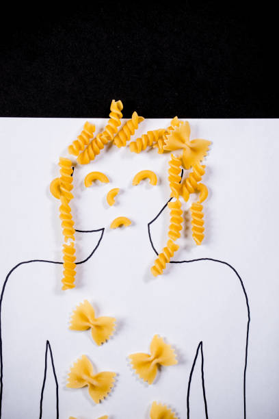 istock woman noodle concept 1456278084