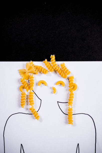 istock woman noodle concept 1456278085