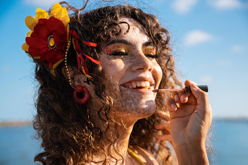 Carnival, Brazil, Brazilian culture, Makeup, People