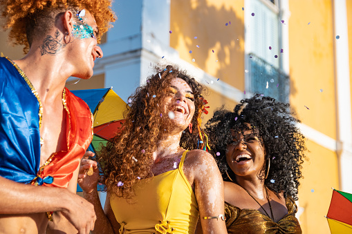 Carnival, Brazil, Brazilian culture, Multicolor, People