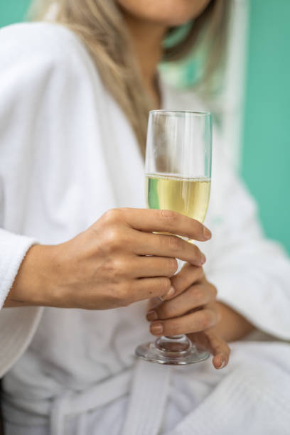 istock glass goblet with a champagne drink, celebration and leisure activity 1456289565