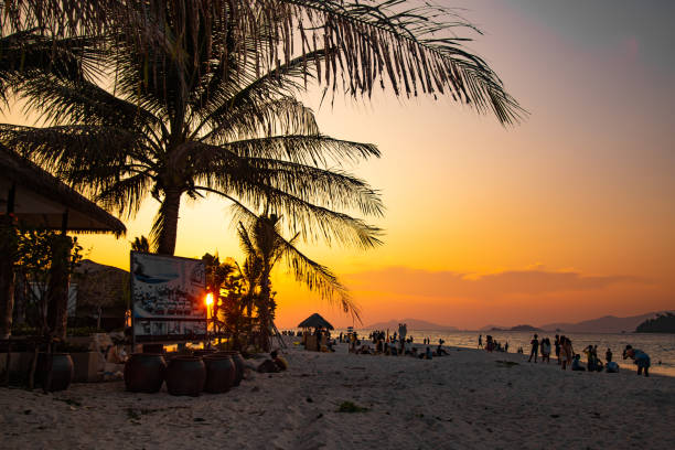 istock Sunset view at North Point Beach in Koh Lipe, Satun, Thailand 1456291417