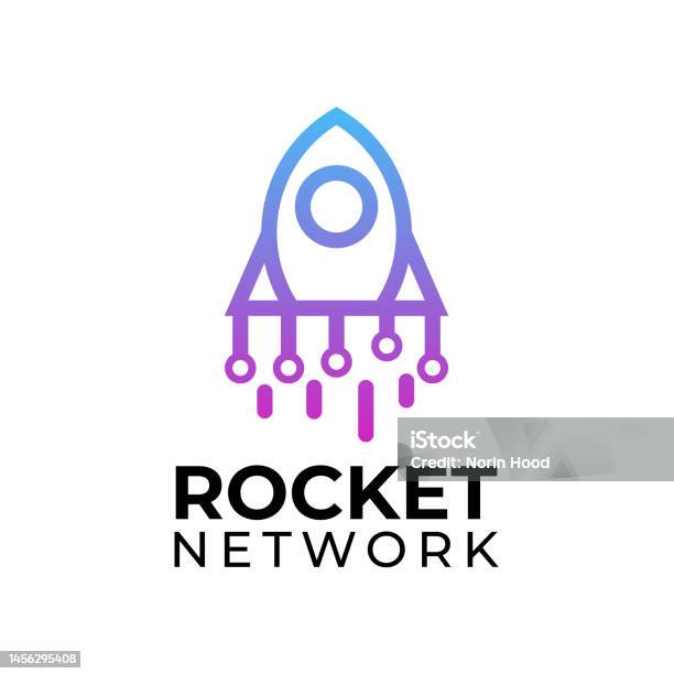 Rocket Network Vector Design Illustration Template Stock Illustration ...