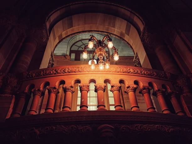 istock Light Source, Albany, New York. New York State Capitol 1456296159