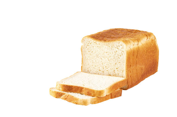 istock Toast bread isolated on a white background. 1456310046