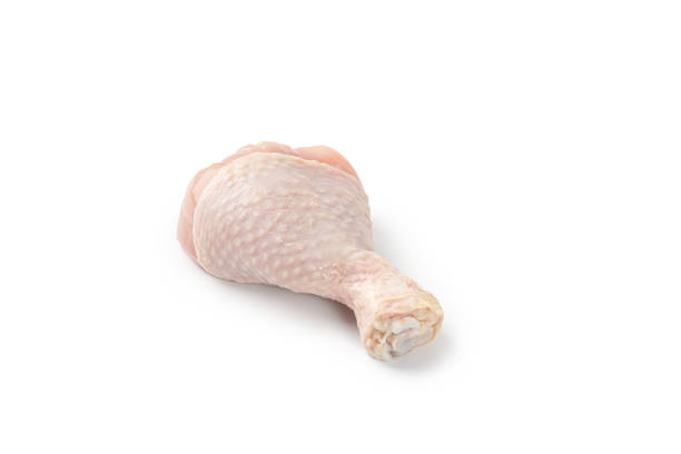istock Fresh uncooked raw chicken legs drumsticks isolated on a white background with clipping path, cut out. 1456314566