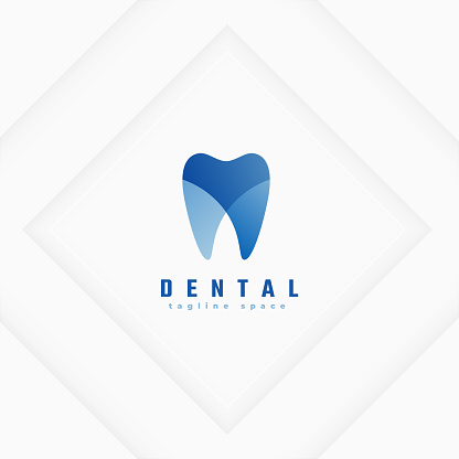 dental health care tooth logo icon template vector