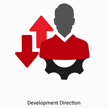Develop Direction Development Direction Stock Illustration - Download Image Now ...