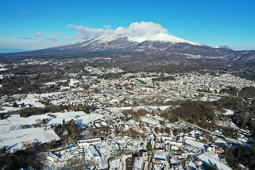 Mt. fuji volcano in Kawaguchiko, Japan