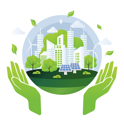 ESG Sustainability Concept Illustration