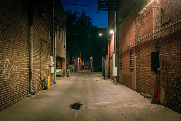 istock DESERT ALLEY AT NIGHT 1456346308