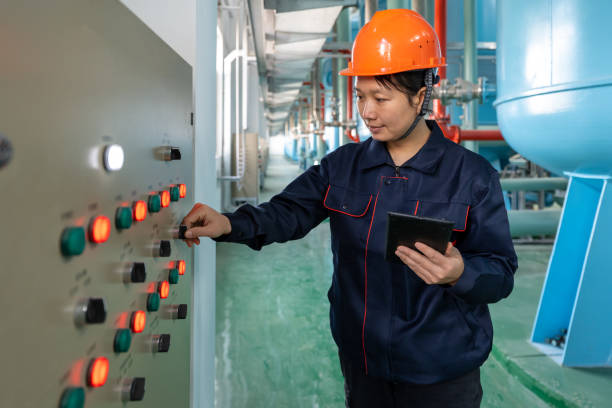istock A Chinese female engineer works with a tablet computer in a chemical plant 1456350702
