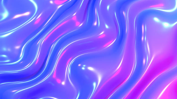 istock Purple blue plastic shiny background, latex glossy texture pattern 1456357042