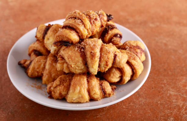 istock Sweet Rugelach with cinnamon 1456358647