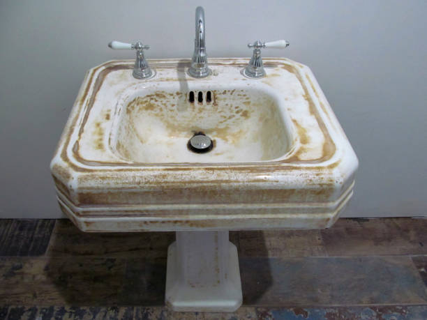 Antique bathroom.
