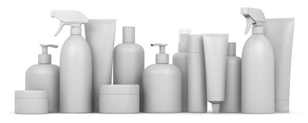 istock Household chemicals containers 1456377409