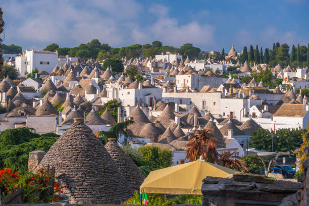 istock Alberobello, Italy Old Town View with Trulli 1456377559