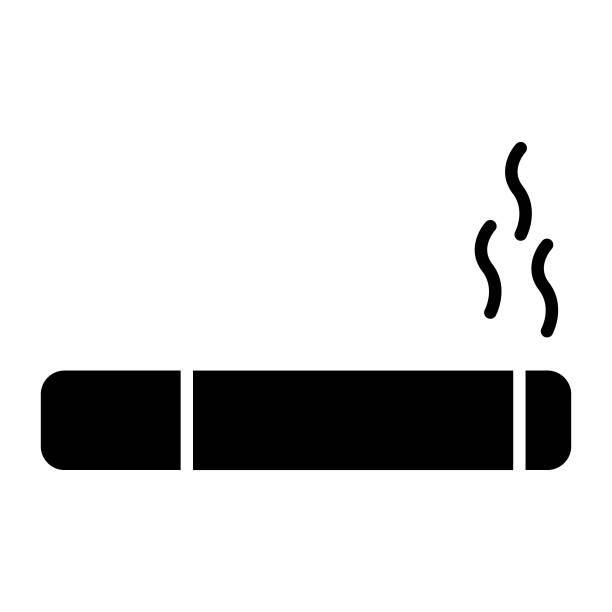 istock An amazing icon of cigarette, vector of smoking substance 1456387858