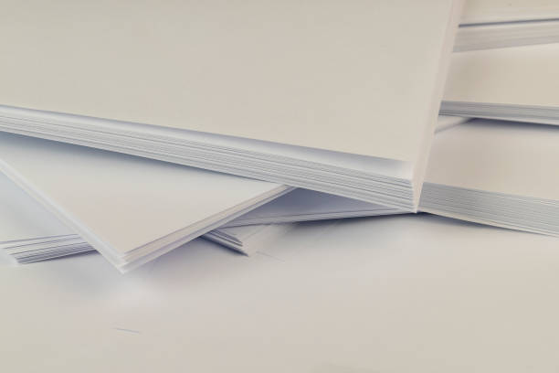 istock White blank paper for writing and printing texts 1456400612