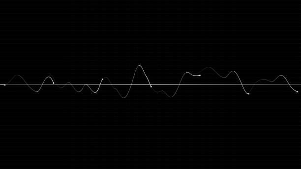 Electro cardiogram on black background. Moving Frequencies Fine Line Waveform Disturbed. Science Medical concept Electro cardiogram on black background. Moving Frequencies Fine Line Waveform Disturbed. Science Medical concept. 3d render. black background hd stock illustrations