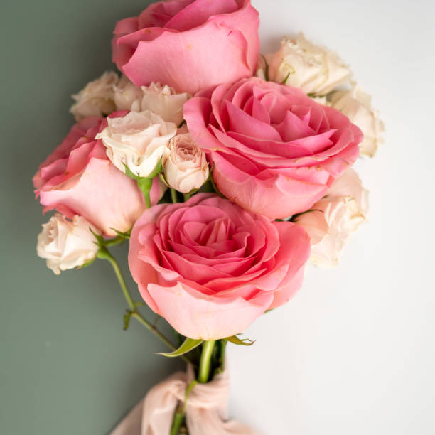 istock Bouquet of roses 1456406288