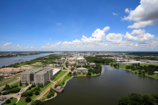 Baton Rouge is a city on the Mississippi River, and the capital of Louisiana.