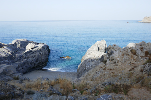 Plakias, situated on Crete's south coast, is away from the huge touristic places at northern shore.