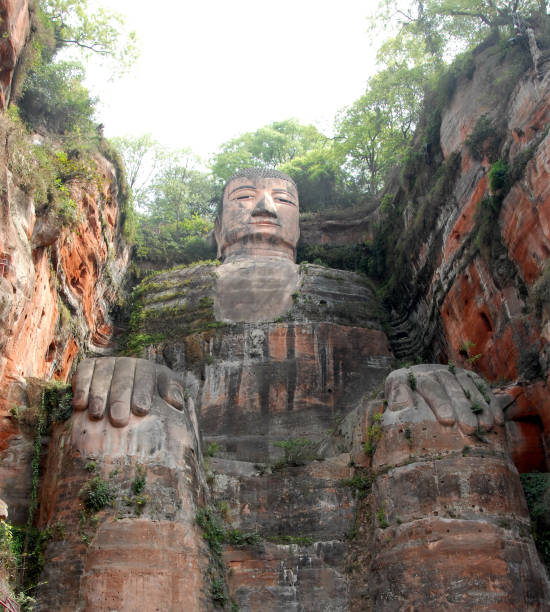 istock The Leshan Giant Buddha near Chengdu, China 1456426311