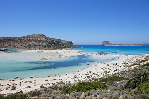 Balos Beach is called one of the most beautiful beaches in the world.