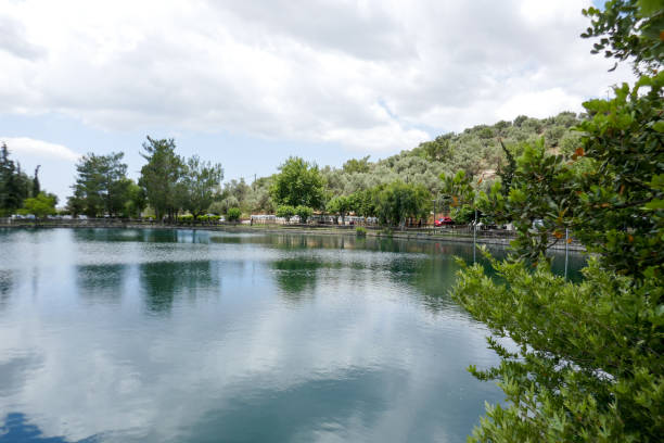 istock Lake Votomos, Crete, Greece 1456434124