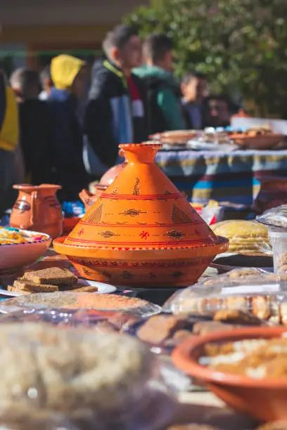 Celebrating the Amazigh new year with traditional Homemade Berber dishes like R'fiss, Beghrir