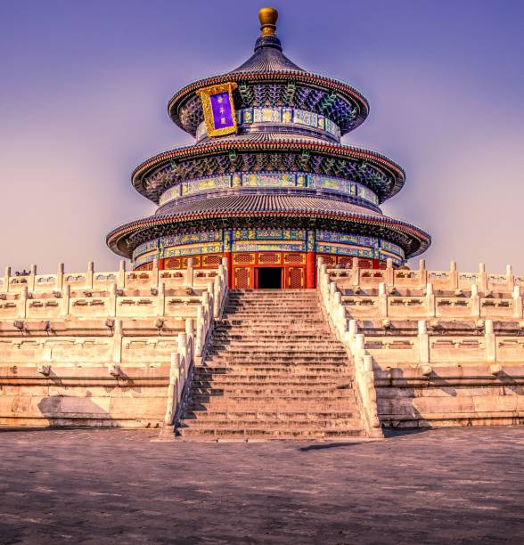 istock Stairs leading to a historical temple 1456435506