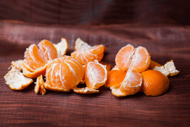 istock close-up of peeled mandarin fruit on the table 1456437451