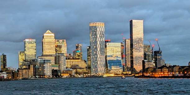 istock Canary Wharf and the Thames 1456441426