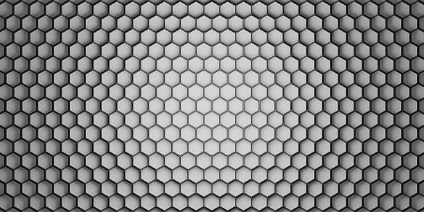 istock hexagon abstract background modern hexagon scene Honeycomb pattern background 3D illustration 1456453910